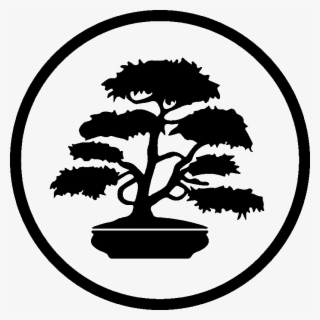 Bonsai Tree Clipart - Maker's Mark #7960797