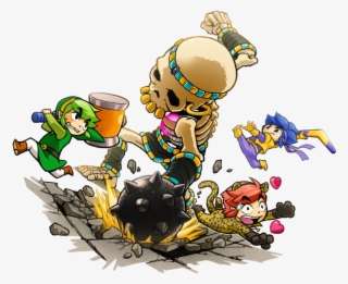 The Three Triforce Musketeers - Triforce Heroes Link #7962229