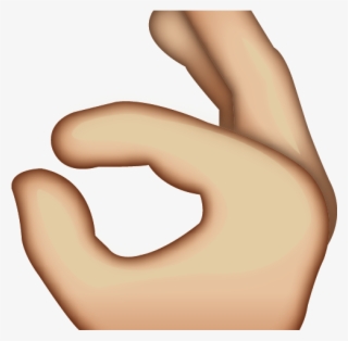 Hand Emoji Clipart Three - Hand Emoji Png Transparent #7962740
