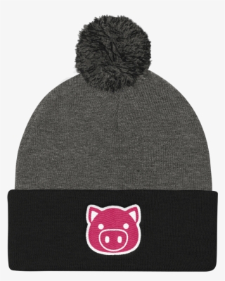 Emoji Pig Beanie Swish Embassy - Knit Cap #7963287