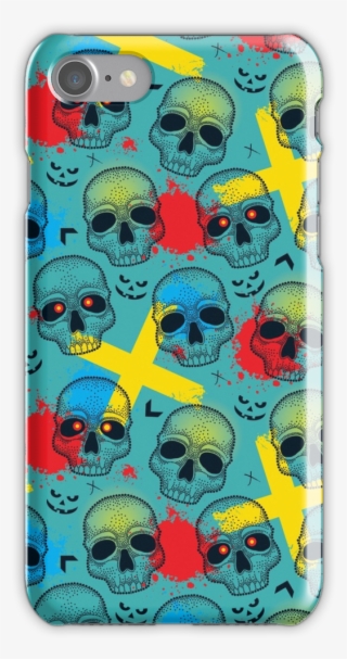Pattern With Dotted Skull, Arrows, Crosses And Red #7963365 Pattern With Dotted Skull, Arrows, Crosses And Red #7963365
