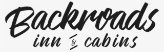Backroads Inn & Cabins - Calligraphy #7964184