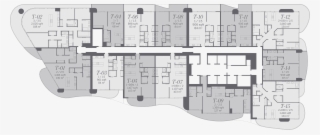 Tower Key Plan - Brickell Flatiron Miami Floor Plan #7964323