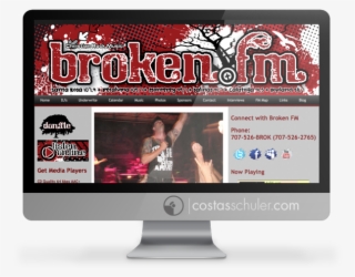 Broken Fm Web Redesign Project - Computer Monitor #7964383
