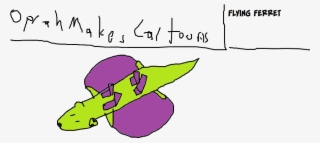 Flying Ferret - Oprah Makes Cartoon Shadow #7964476