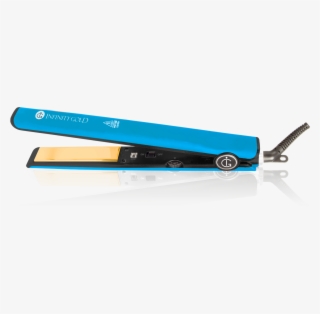Infinity Gold Flat Iron 1'' Golden Ceramic Tourmaline - Marking Tools #7964595