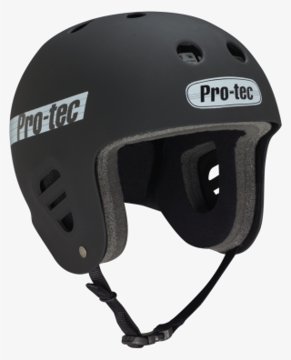 Protec Full Cut Black Rubber Helmet - Pro Tec Full Cut Certified #7964958