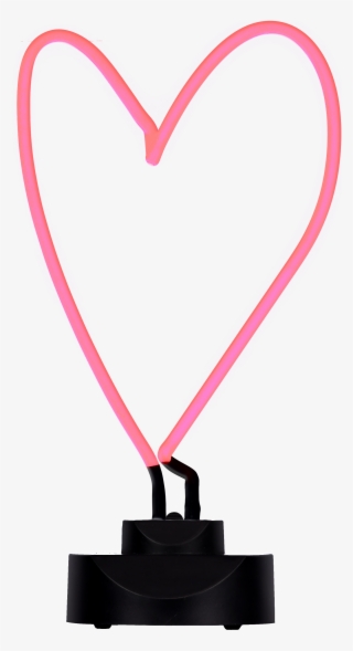 Rainbow Large Neon Light - Heart #7965033