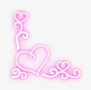 Clipart Free Cora Ao Neon - Heart #7965103