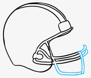 How To Draw Football Helmet - Draw Helmet #7965355