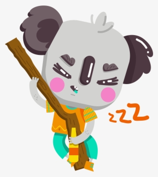 Cute Koala Vibes Messages Sticker-5 #7966186