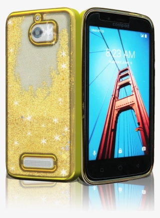 Coolpad Defiant Mm Electroplated Water Glitter Case - Smartphone #7966370