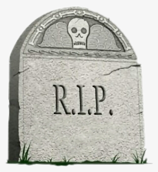 Rip Dead Grave Gravestone Tombstone - Gravestone Transparent Background #7966809