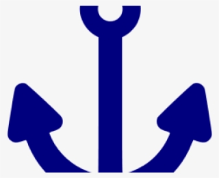 Dark Blue Clipart Navy Anchor - Anchor Icon Free #7968337