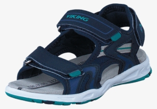 Viking - Anchor Navy/green - Fisherman Sandal #7968752