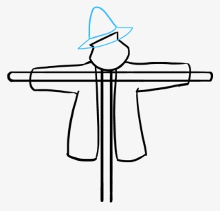 How To Draw Scarecrow - Scarecrow To Field How To Draw #7968753
