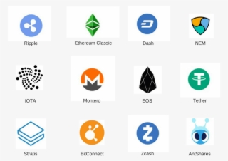 Cryptocurrencies - Crypto Coins Png #7969069