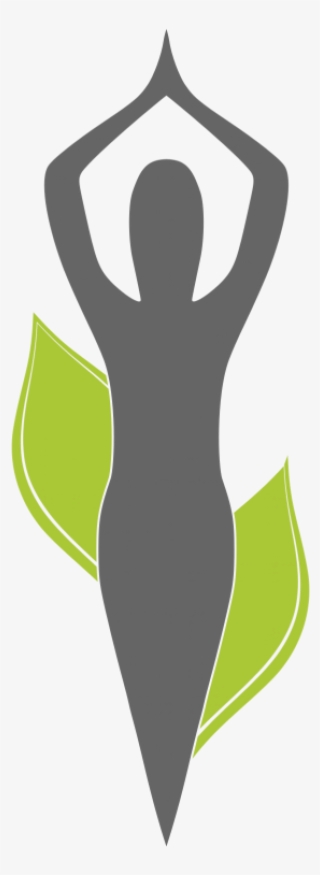 Simple Women Standing In Yoga Pose Logo Design Png - Logo Yoga Png #7969282