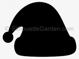 Silhouette Clipart Santa Hat - Techos De Lamina #7969824