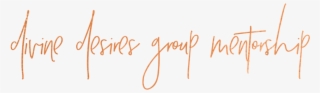 Divine Desires Logo - Calligraphy #7969884