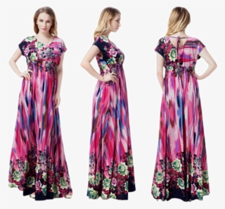 958 X 879 4 - Women Flower Dress Png #7970885