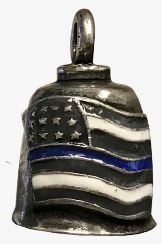Thin Blue Line American Flag - Locket #7970977