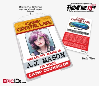 Camp Crystal Lake 'friday The 13th' Camp Counselor - Friday The 13th #7971039