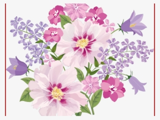 Yellow Rose Clipart Flowering Shrub - Pink And White Flower Bouquet Clip Art #7971289