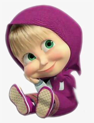 Masha Sticker - Dasha And Masha And The Bear #7973687