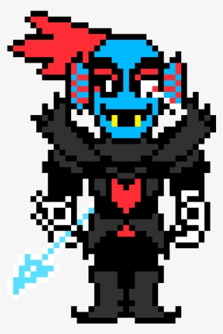 Watchtale Undyne Sprite - Undyne From Undertale - Free Transparent PNG ...