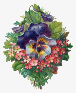 Flower Vintage Bouquet - Get Well Soon Beautiful #7974703