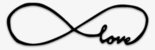 Infinity Forever Ever Love Tumblr Doddle Black Simple - Bff Png #7974774