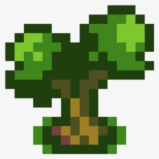 Fire Red Tree - Pixel Art Facile Burger #7975532