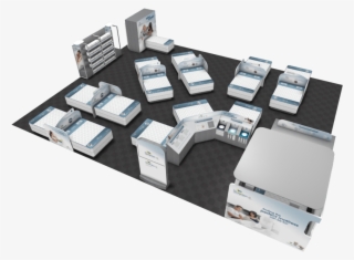 The Serta Connection Showroom Created A Seamless Connection - Floor Plan #7976068