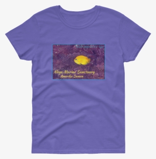 Tu'u'u At Home In Alega Women's Short Sleeve - Moon #7976487