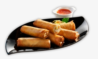 Asian - Chicken Spring Rolls Png #7976614