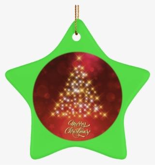 Merry-christmas - Merry Christmas Round Ornament - Free Transparent PNG ...