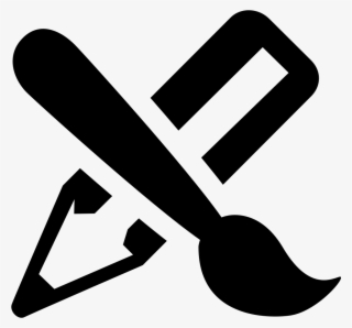 Png File - Brush Pencil Icon Png #7976979