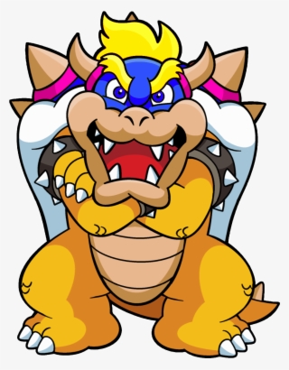 Ahaz Koopa 2d Artwork - Bowser Png Art #7977118