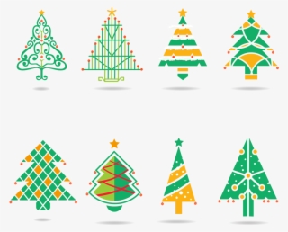 Warm Green Winter Christmas Tree Png And Vector Image - Christmas Tree #7977119