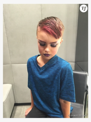 Le Petit Ethan Maquillé En Drag Queen - Boys Wear Make Up #7978185