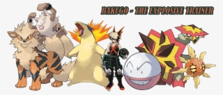 The Explosive Trainer - My Hero Academia As Pokemon #7978255