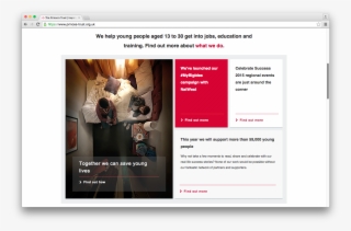 Princes Trust Site - Website #7978718