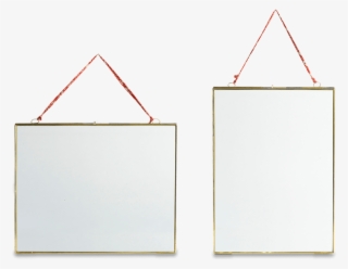 Brass & Glass Frame With Sari Tie - Darkness #7979309