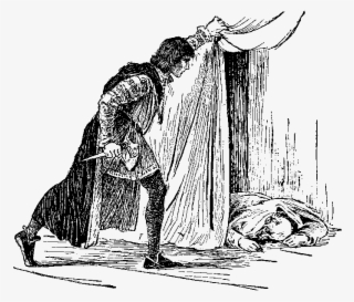 Hamlet Clipart Skeleton - Hamlet Act 3 Scene 4 #7979851