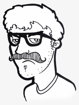 Portrait Of Angry Dave - Illustration #7980419