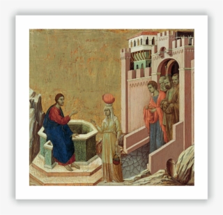 Cristo Y La Samaritana - Duccio Samaritan Woman #7982041