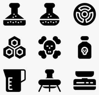 Chemistry - Airport Icons #7983074
