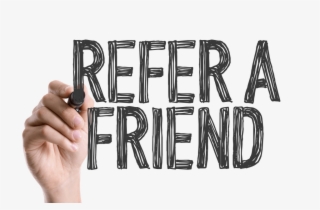 Calgary Office Movers Hand Writing "refer A Friend" - Employee Referral #7983289
