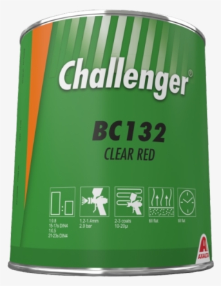 Challenger Basecoat Bc132 Clear Red - Challenger #7985434